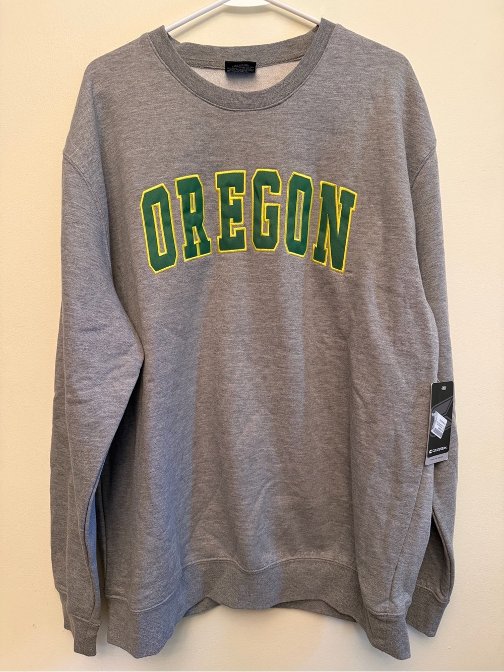Colosseum University of Oregon Ducks Crewneck Sweatshirt